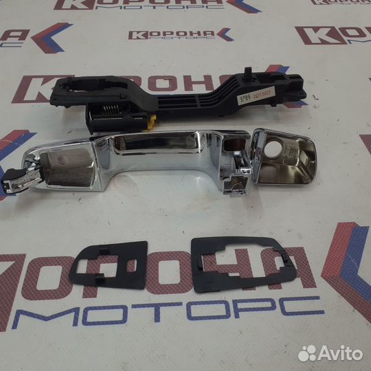 Ручка двери передняя левая хром lifan X60