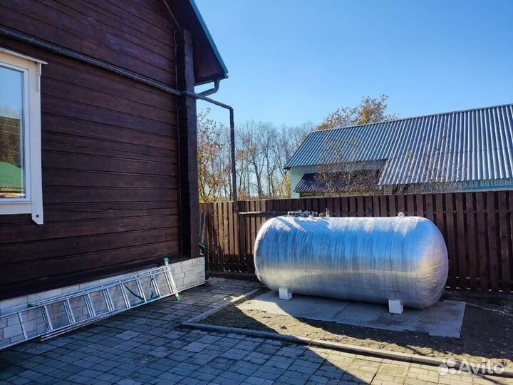 Установка наземного / подземного газгольдера