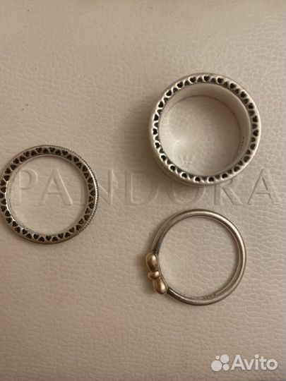 Серебряное кольцо Pandora