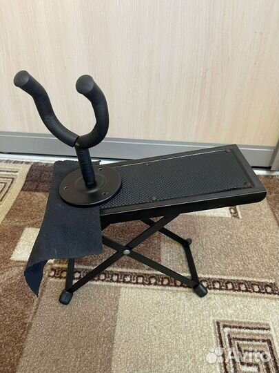 Держатель гитары + подставка под ногу гитариста