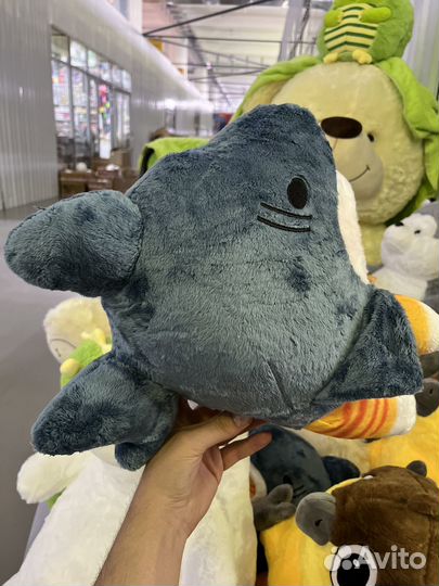 Мягкая игрушка Кот акула антистресс