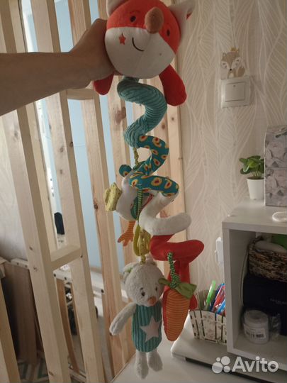 Подвеска змейка на кроватку/коляску