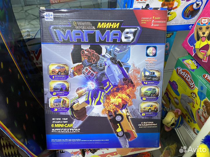 Тобот Магма 6, робот трансформер