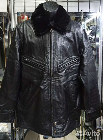 Кожаная куртка Пилот