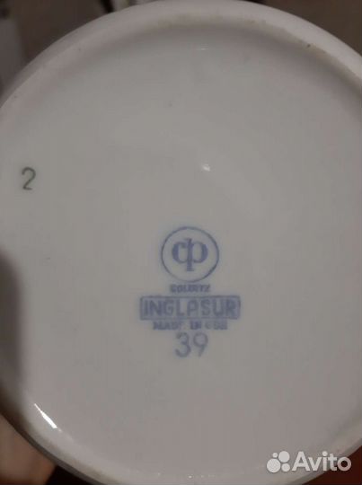 Чайники винтаж. Фарфор Дулево, Гдр, Глина Китай