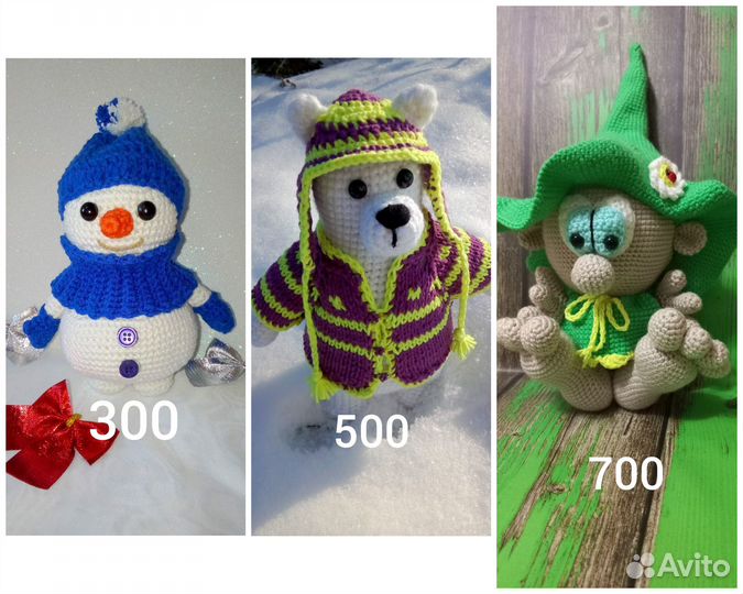 Вязаные игрушки