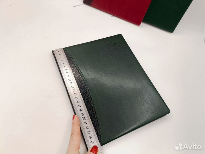 Ежедневник кожаный новый