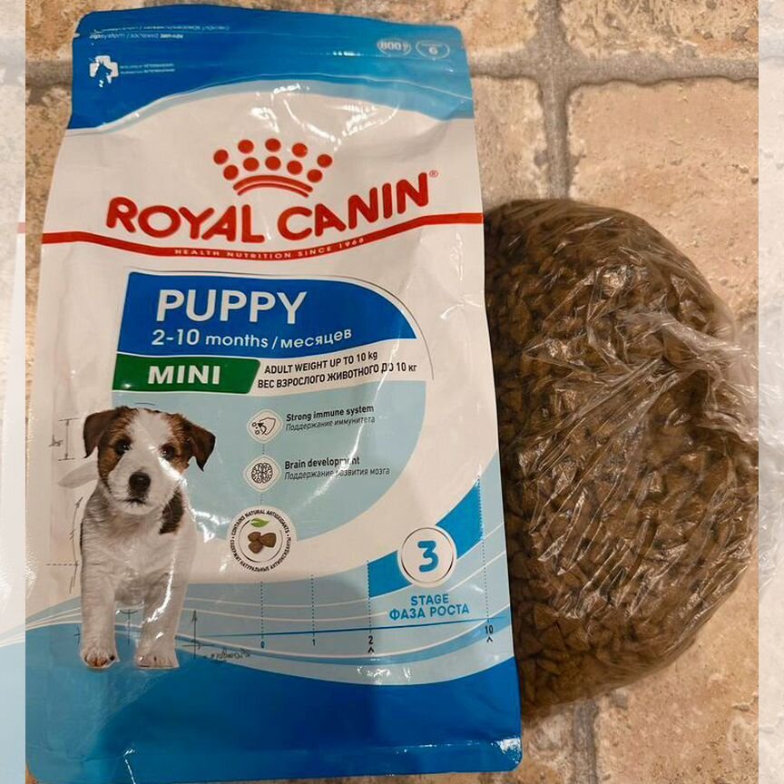 Корм для собак royal canin puppy mini