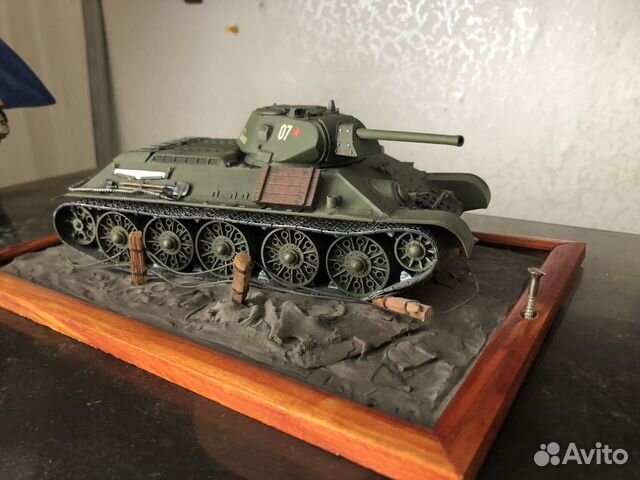 Танк Т-34-76 сборная модель из пластмассы купить в Санкт-Петербурге ...