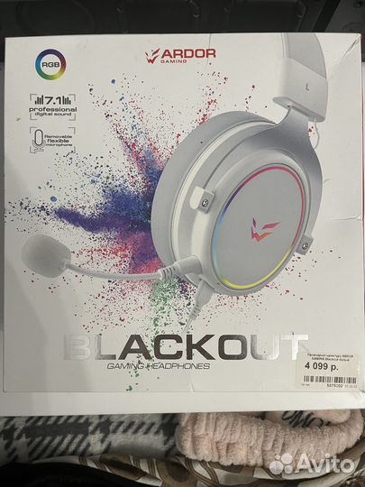 Игровые наушники ardor gaming blackout