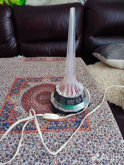 Светильник ночник Ракета Космос Агитация СССР