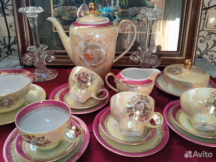 Набор чайного сервиза Мадонна. гдр