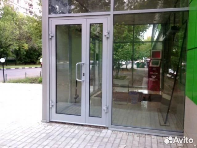 Алюминиевые двери