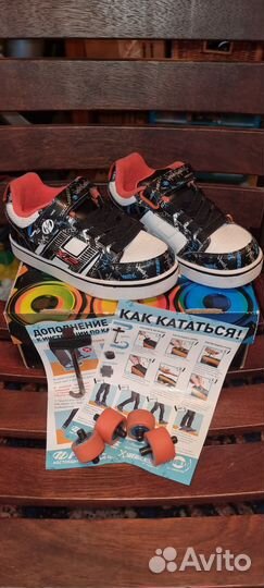 Роликовые кроссовки heelys