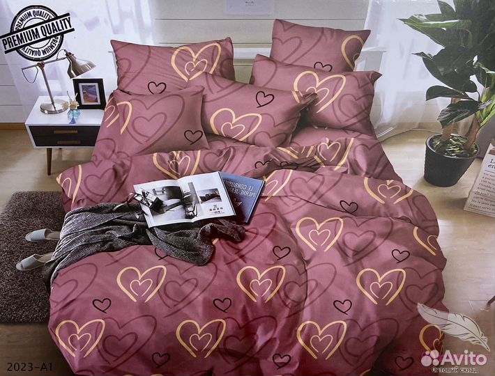 Белье постельное 1,5 и евро