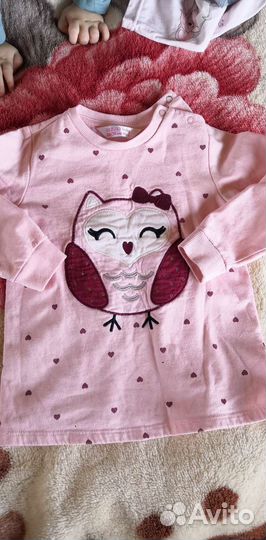 Одежда пакетом на девочку 92