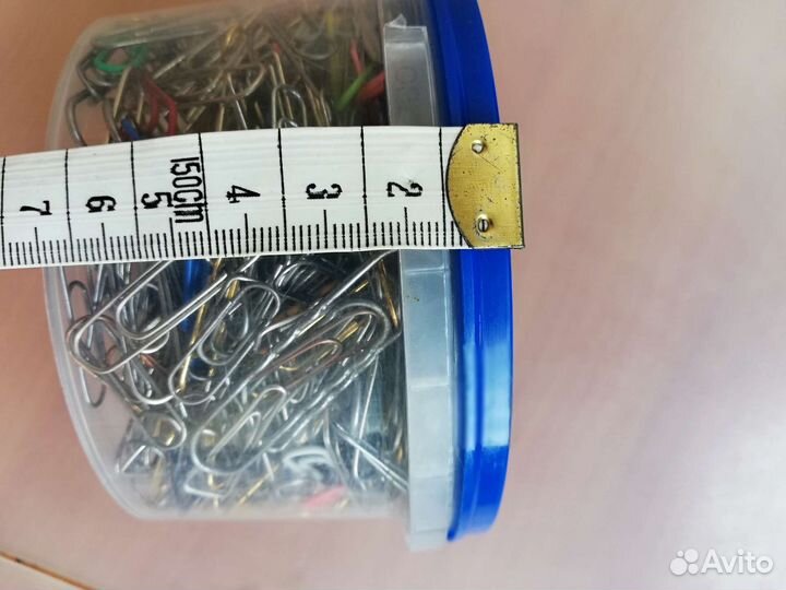 Скрепки канцелярские для офиса в ассортименте