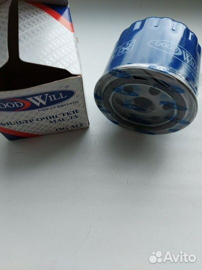 Фильтр масляный Renault duster 2.0, Fluence, Logan