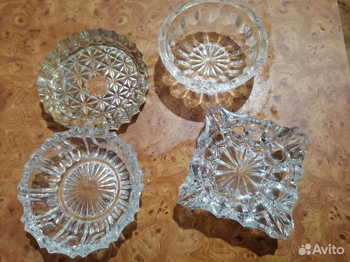 Пепельница хрустальная СССР