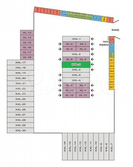 Аренда склада контейнера, 28 м²