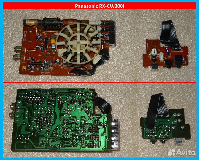 Panasonic: RX-DT680, RX-DT690, RX-CW 200L (разбор)