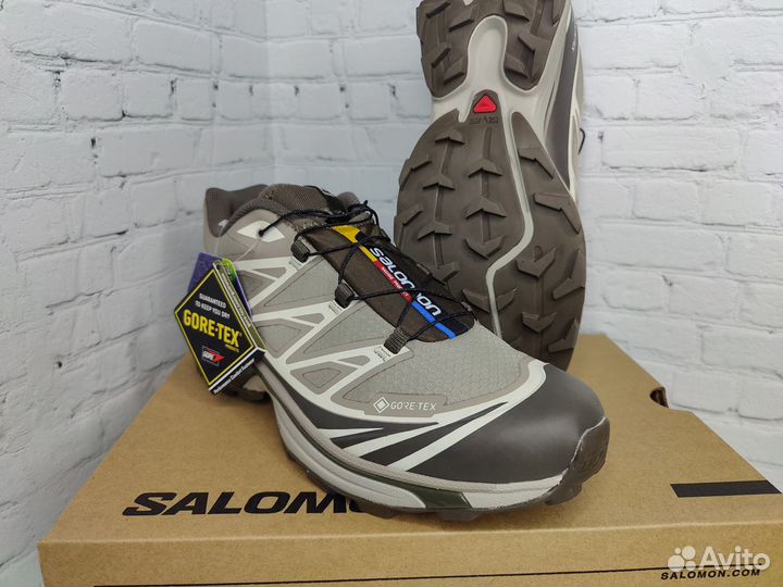 Кроссовки демисезонные Salomon Gore-tex XT-6