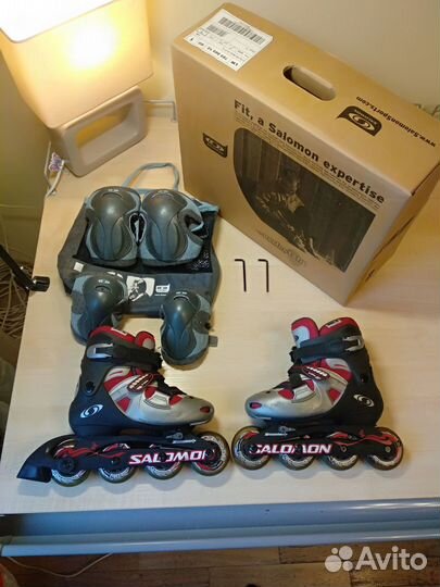 Детские ролики и защита