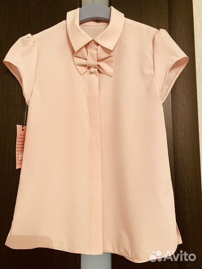 Блузка школьная 134 140