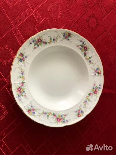 Столовый сервиз чехия thun 6 персон