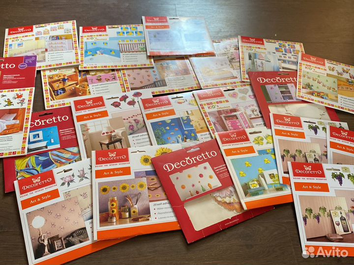 Декоративные наклейки Рыбы красного моря