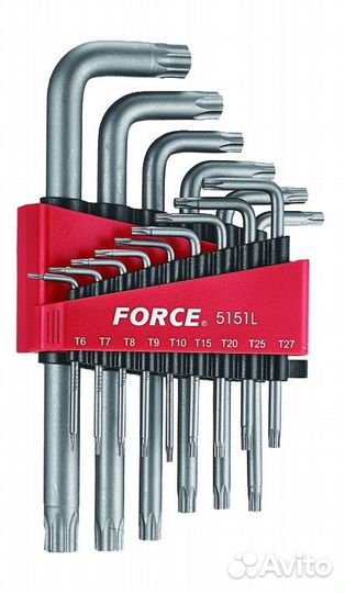 Набор торкс удлиненных г-образн.т6-т60 15 предм