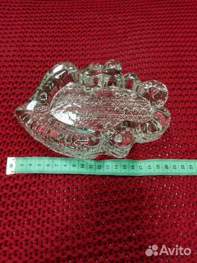 Пепельница хрустальная СССР