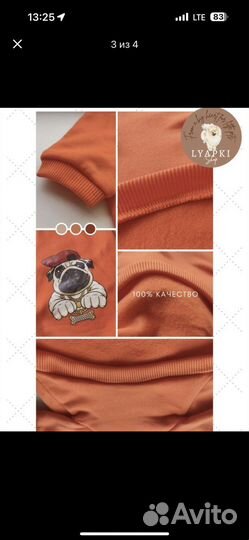 Толстовка для собак