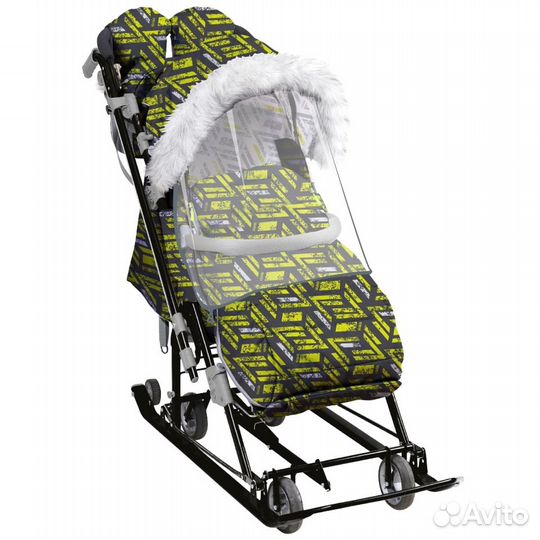 Санки-коляска Ника детям 7-8SK