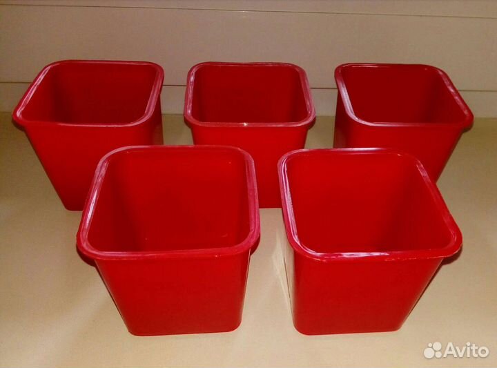 Горшочки для рассады со съемным дном многоразовые