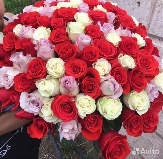 Букет из 101 розы