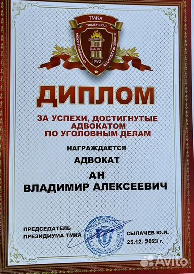 Адвокат по уголовным делам