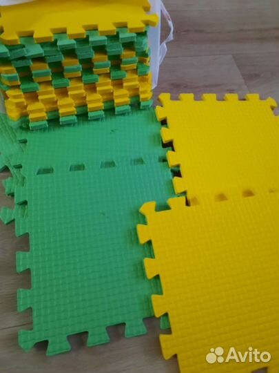 Мягкий детский ковёр эва