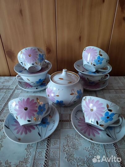 Чайный сервиз СССР дулево