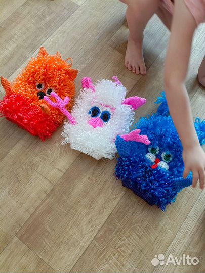 Мочалка ручной работы