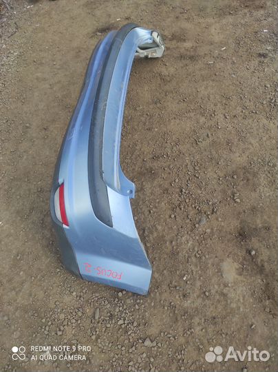Задний бампер Ford Focus 2 хетчбек
