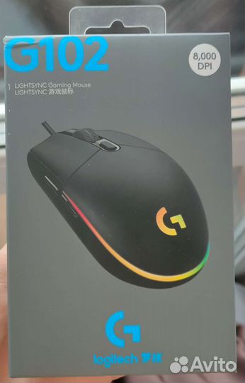 Игровая мышь logitech g102