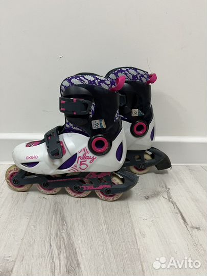 Роликовые коньки раздвижные 30-32