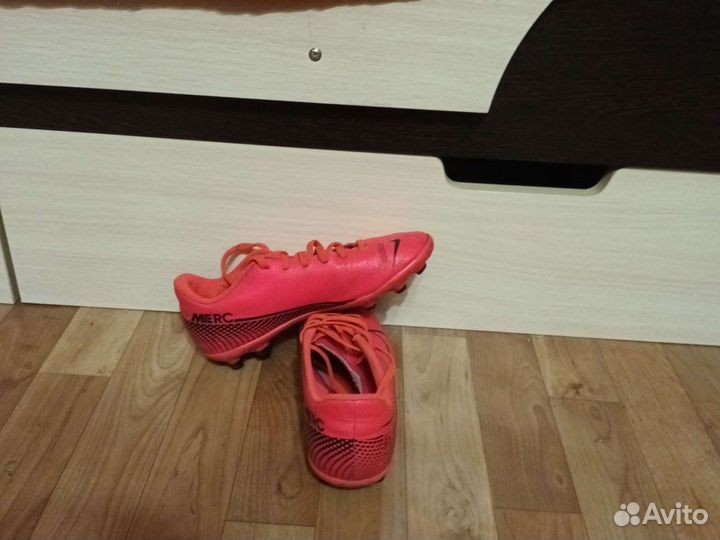 Бутсы nike mercurial 33,5размер