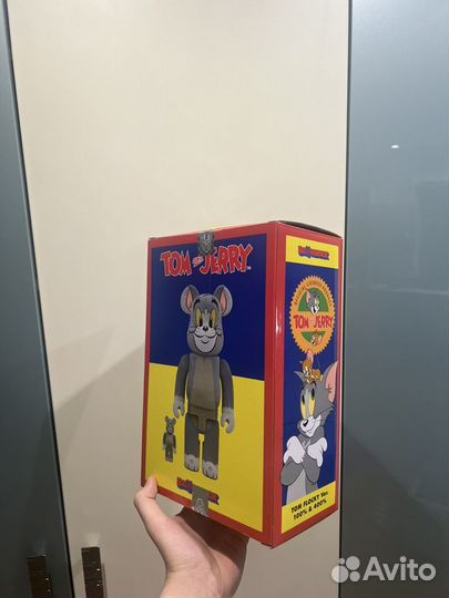 Bearbrick Tom and Jerry: Tom Flocky