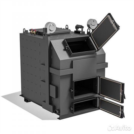 Твердотопливный котел длительного горения