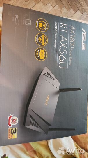 Wifi роутер asus rt-ax56u