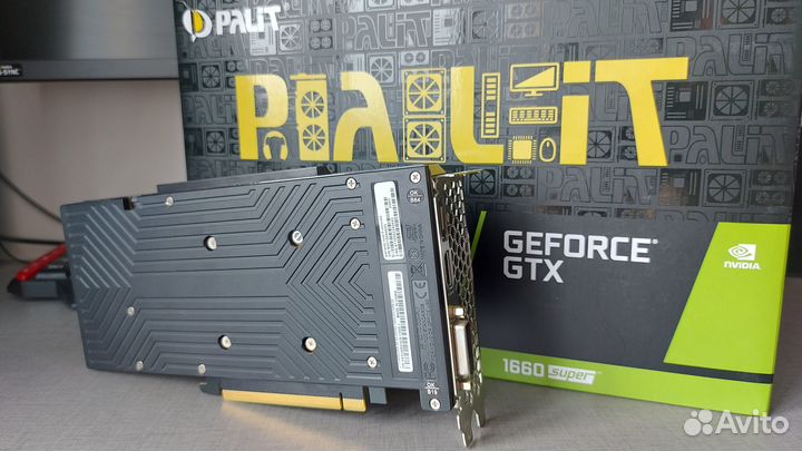 Видеокарта Palit GeForce GTX 1660 super GamingPro