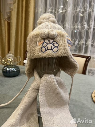 Шапка для мальчика зимняя