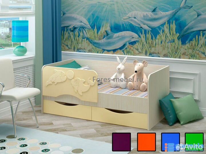 Кровать Дельфин 1,4